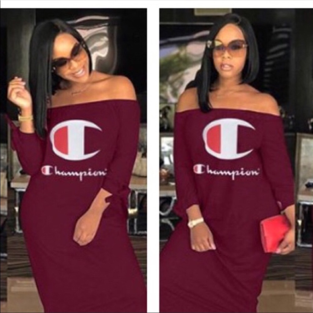 Champion of the Shoulder Dresses
